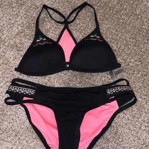 Pink bikini size S